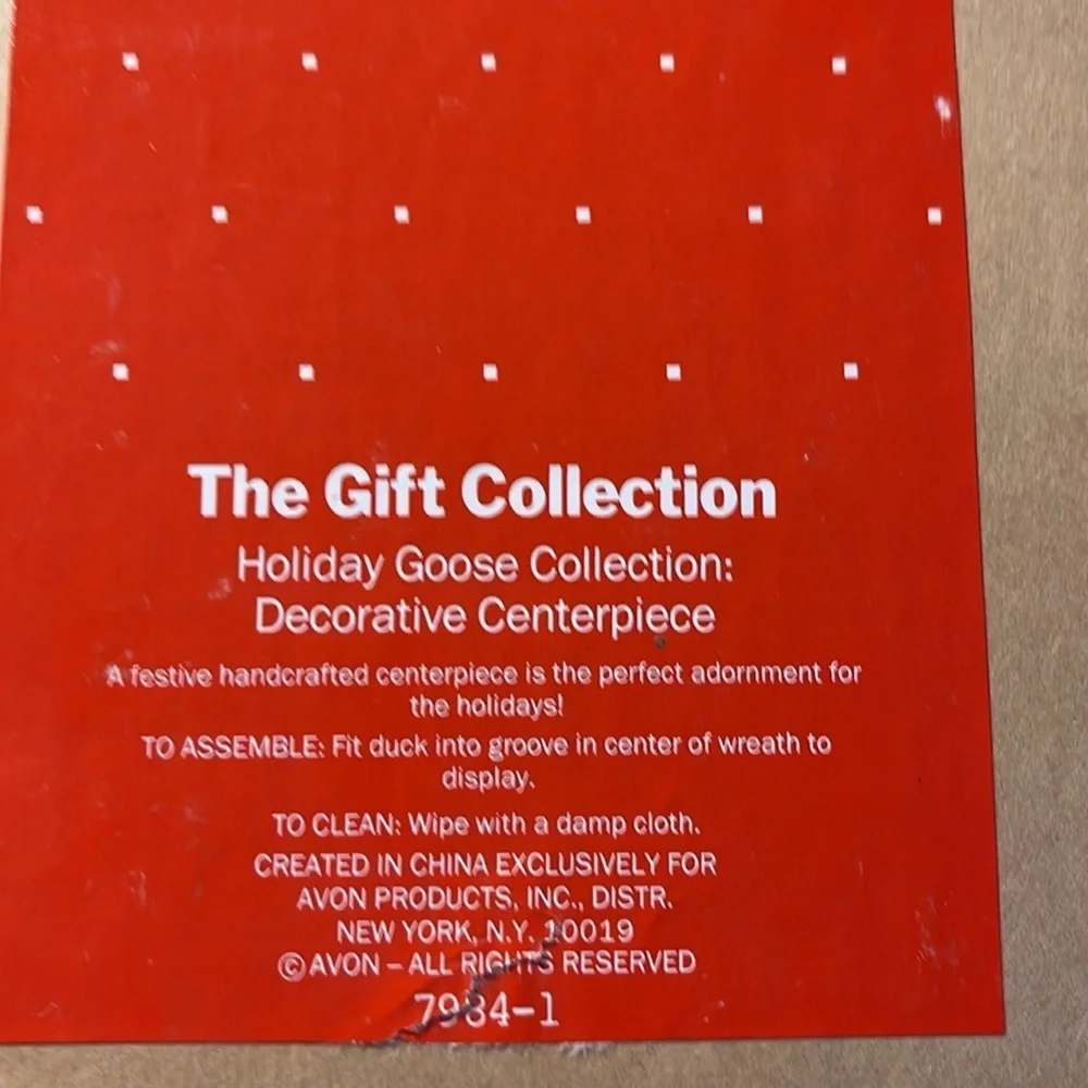 Avon vtg gift